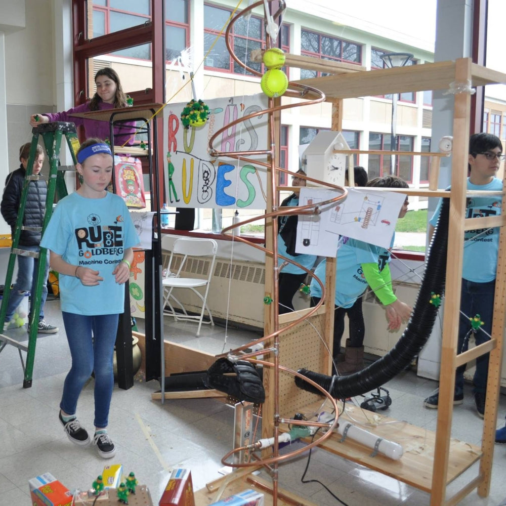 Rube Goldberg® Machines: Inventive Engineering + Sports Adventures for Grades 3-5