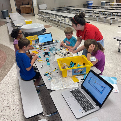 RoboMasters: Engineering with LEGO Robots + Sports Adventures for Grades 3-5