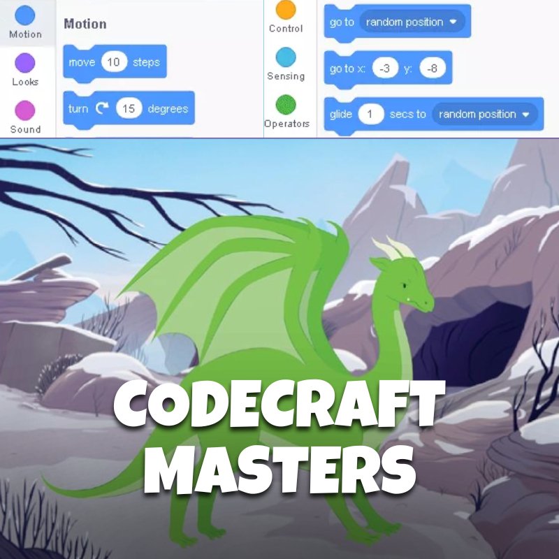 CodeCraft Masters: Animation & Game Design with Scratch - Brains & Motion