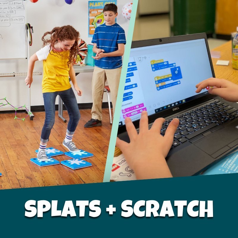 Jr. Coding with Splats + Scratch - Brains & Motion