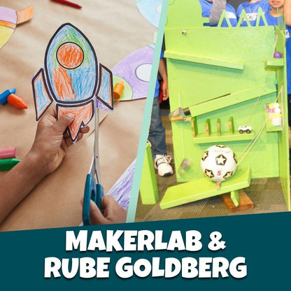 MakerLab & Rube Goldberg Engineering - Brains & Motion