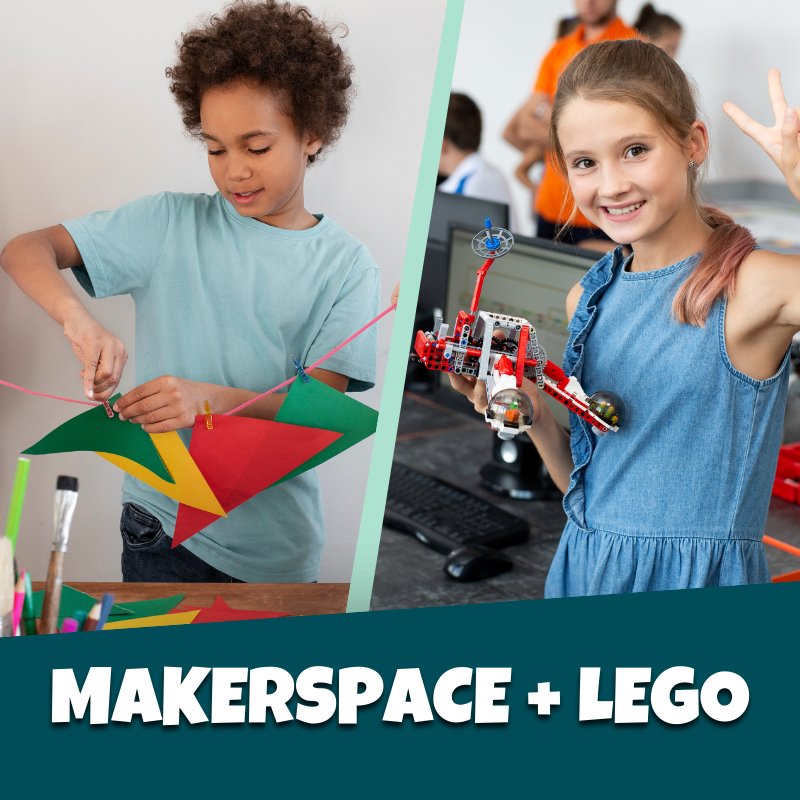 MakerSpace Creations with LEGO - Brains & Motion