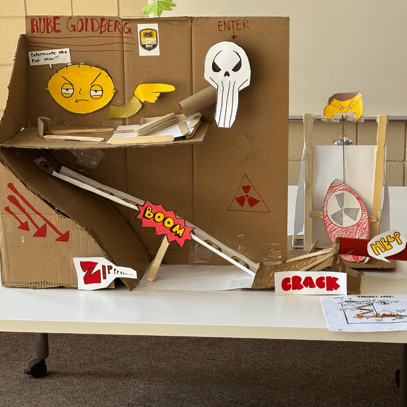 MakerSpace & Rube Goldberg Engineering - Brains & Motion