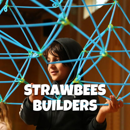 Strawbees Builders: A Journey through Shapes - Brains & Motion