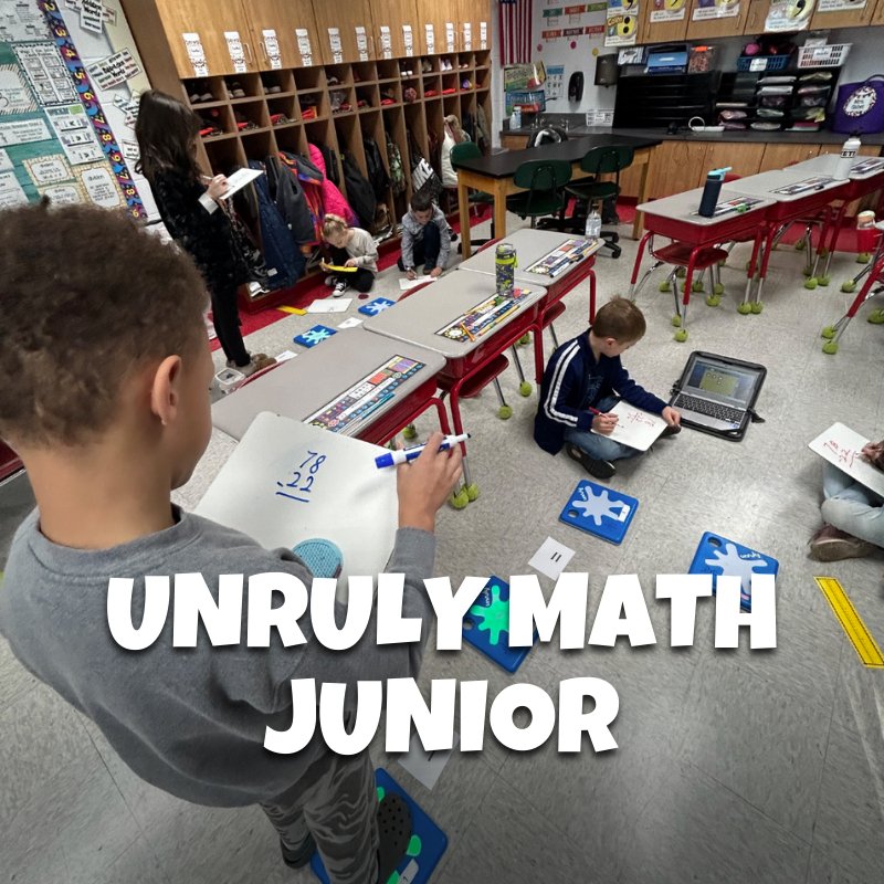 Unruly Math Junior: Crunching Numbers with Splat Fun - Brains & Motion